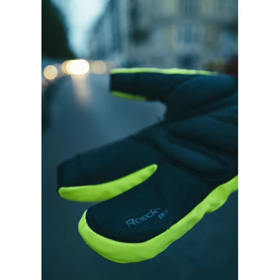 Roeckl Sports Villach 3 Lobster Fietshandschoenen - black/silver pine 9070