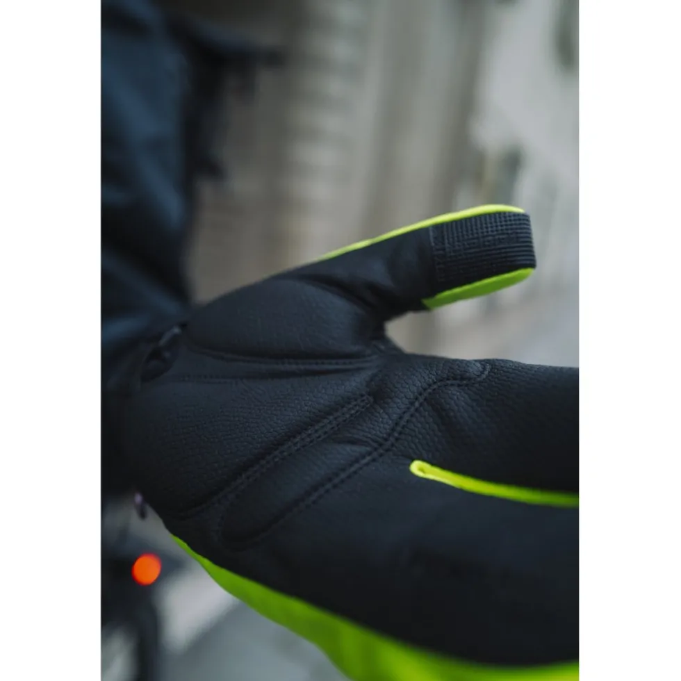 Roeckl Sports Villach 3 Lobster Fietshandschoenen - black/silver pine 9070