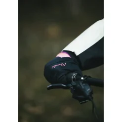 Winterhandschoenen < Roeckl Sports Waldau 2 Fietshandschoenen Damen - black/bubblegum 9304