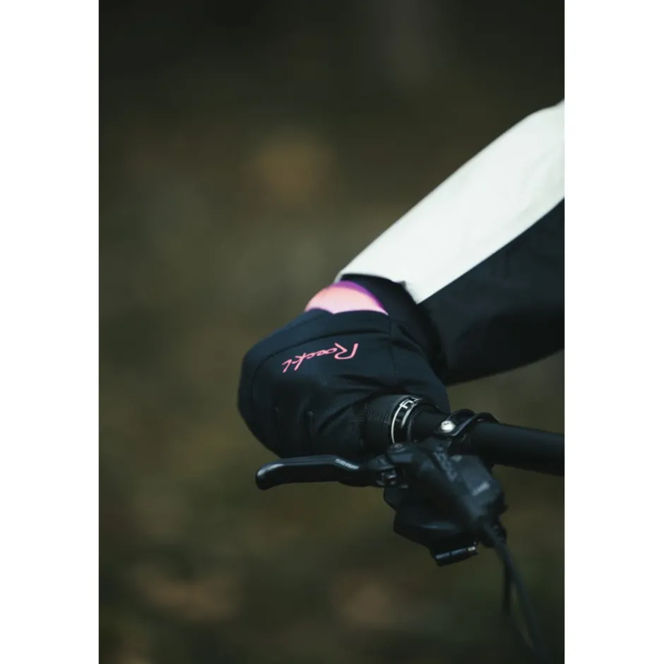 Winterhandschoenen < Roeckl Sports Waldau 2 Fietshandschoenen Damen - black/bubblegum 9304