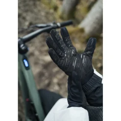 Winterhandschoenen < Roeckl Sports Waldau 2 Fietshandschoenen Damen - black/bubblegum 9304
