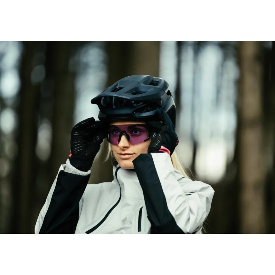 Winterhandschoenen < Roeckl Sports Waldau 2 Fietshandschoenen Damen - black/bubblegum 9304