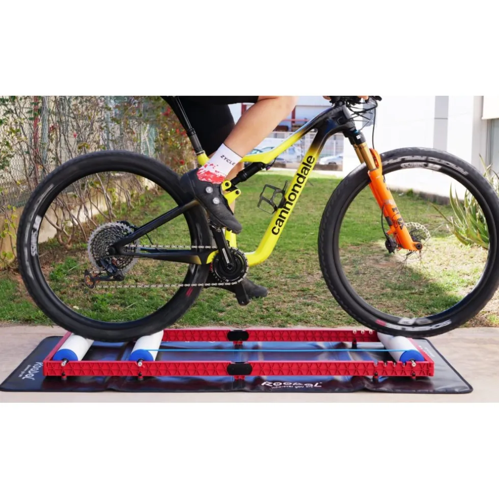 RooDol by ZYCLE Off Road PVC Fietstrainer - Rood