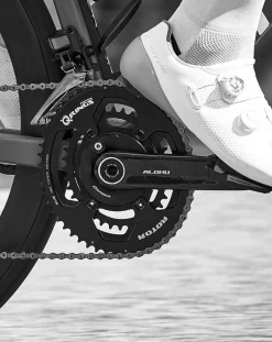 Rotor ALDHU carbon crankarmen - black