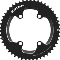 Rotor Chainring - BCD 110x4 | Round - Outside - zwart