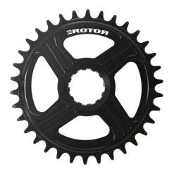 Rotor Direct Mount eMTB Chainring - Round | for Fazua Evation - eRing - E-Logo