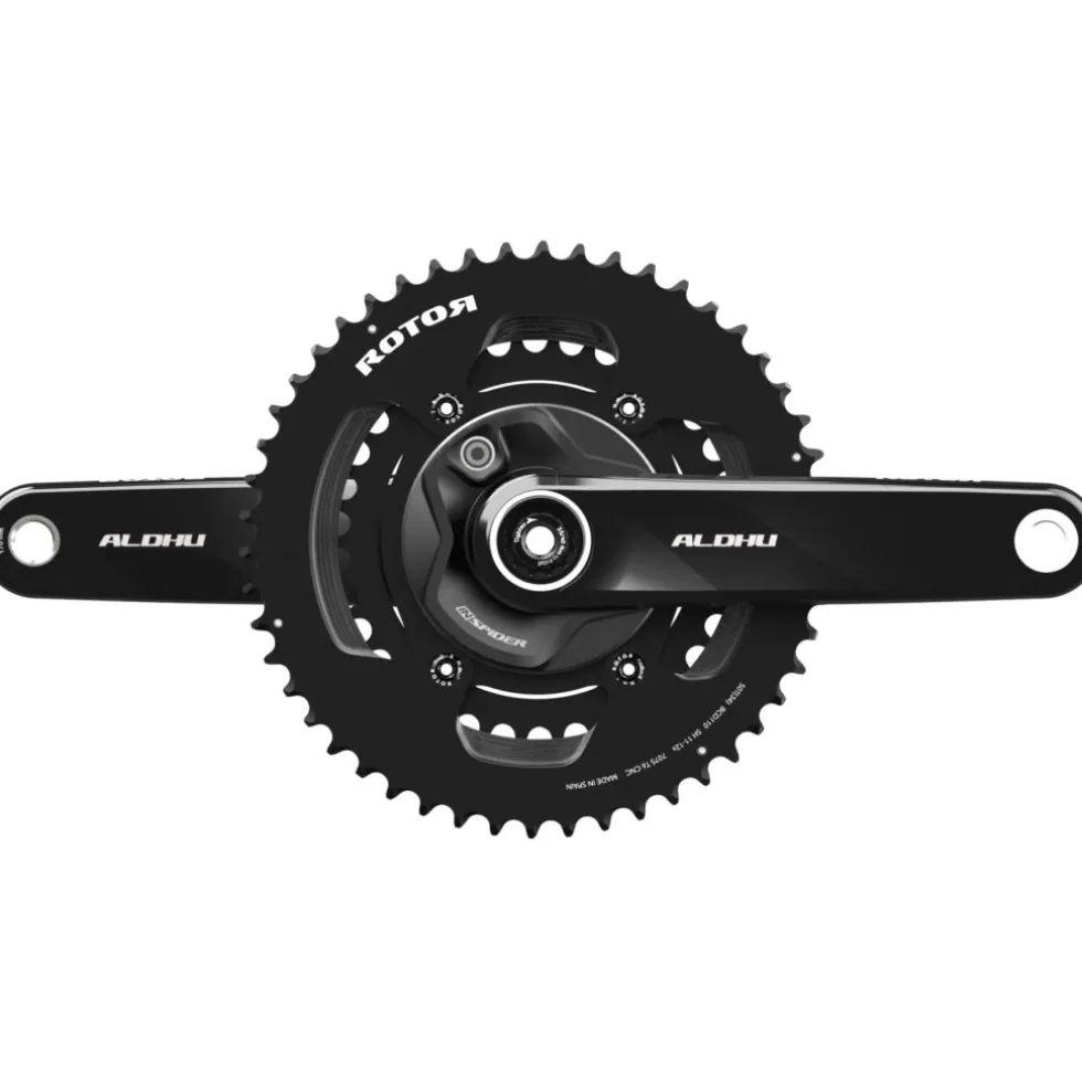 Rotor INspider ALDHU Carbon Powermeter Crankset - 30mm | Round