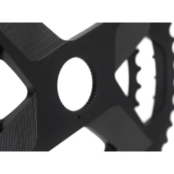 Rotor NoQ Direct Mount Road dubbel kettingblad - rond - OCPmount - black
