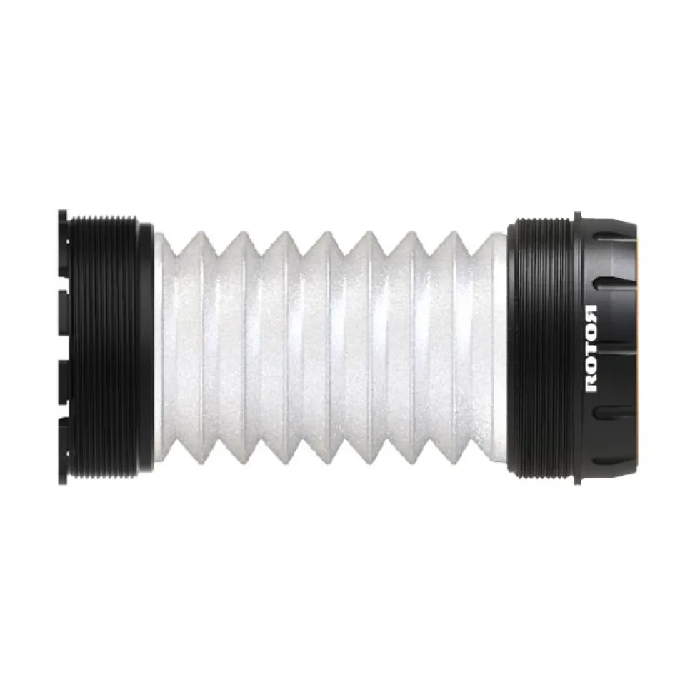 Rotor T47/24 Asymmetrisch Trapas - Staal - T47-77-24 - zwart
