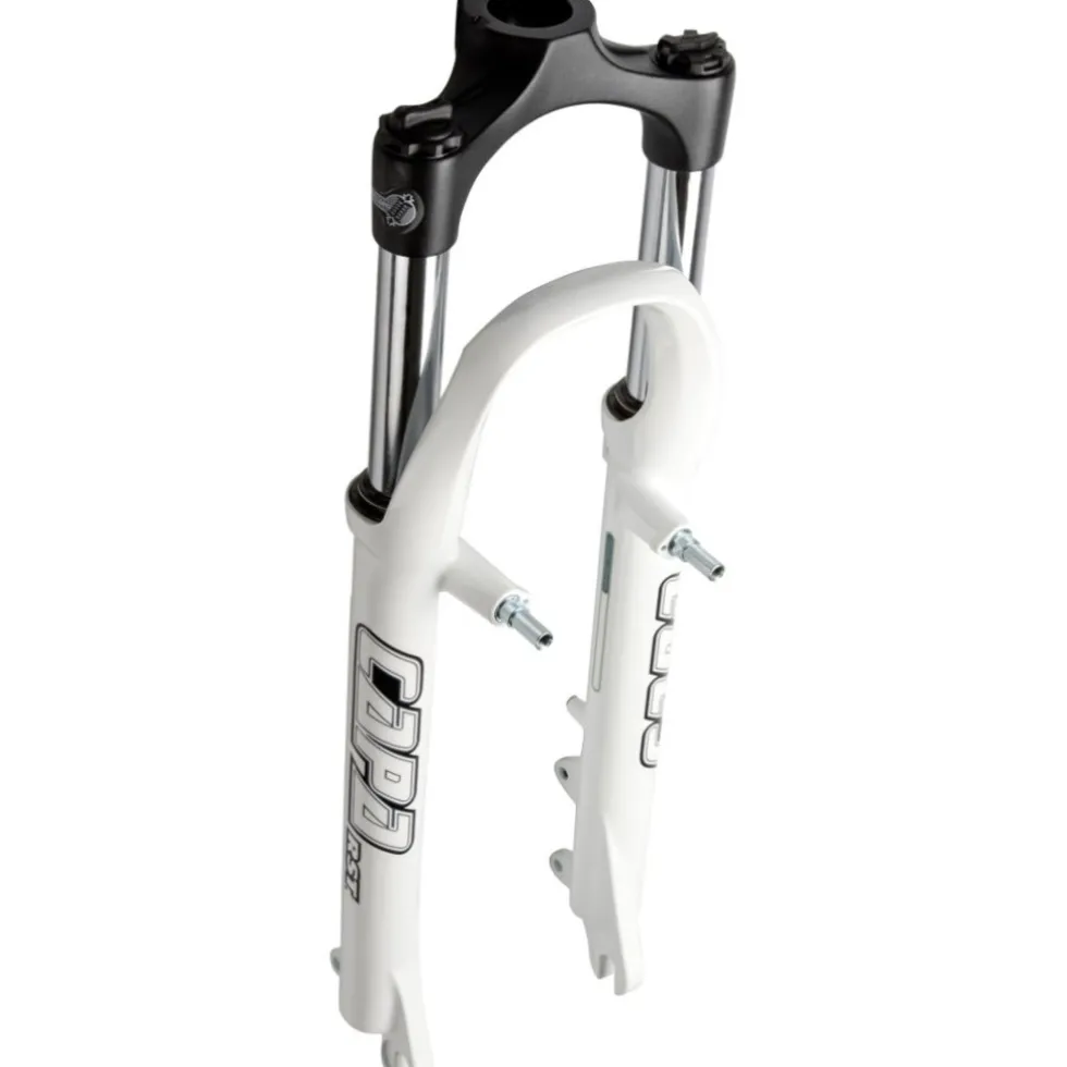 RST Capa T Voorvork - 26" | 80mm | 38mm Offset | zonder Vorkschacht | Canti/Disc - QR - wit