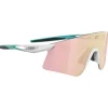 Rudy Project Astral X Bril - Team Bahrain Victorious 2025 - White Titanium Matte - RP Optics Multilaser Rose Gold