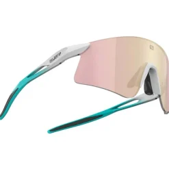 Rudy Project Astral X Bril - Team Bahrain Victorious 2025 - White Titanium Matte - RP Optics Multilaser Rose Gold