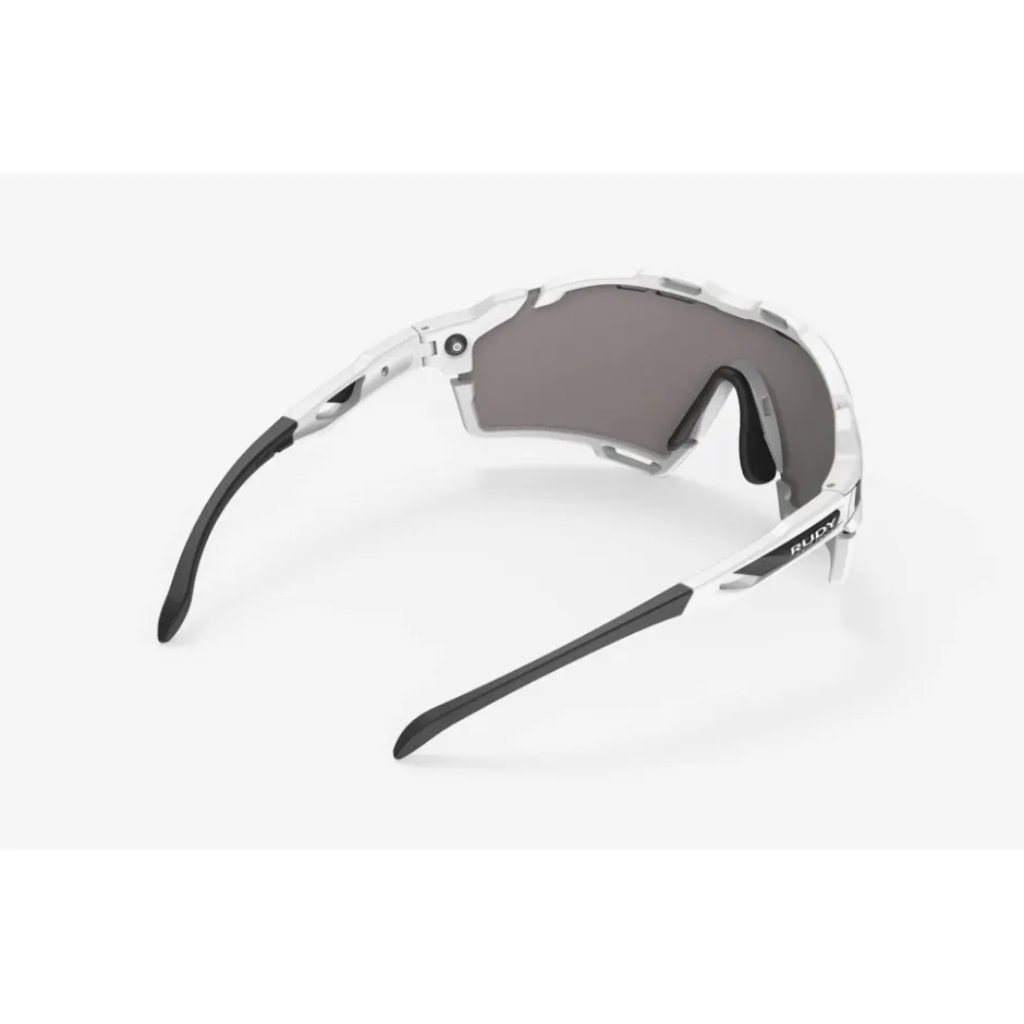 Alpine & Skibrillen < Rudy Project Cutline Bril - White Gloss - RP Optics Multilaser Rose Gold