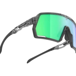 Alpine & Skibrillen < Rudy Project Kelion Bril - Crystal Ash - RP Optics Multilaser Green