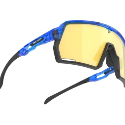 Alpine & Skibrillen < Rudy Project Kelion Bril - Crystal Blue Gloss - RP Optics Multilaser Yellow