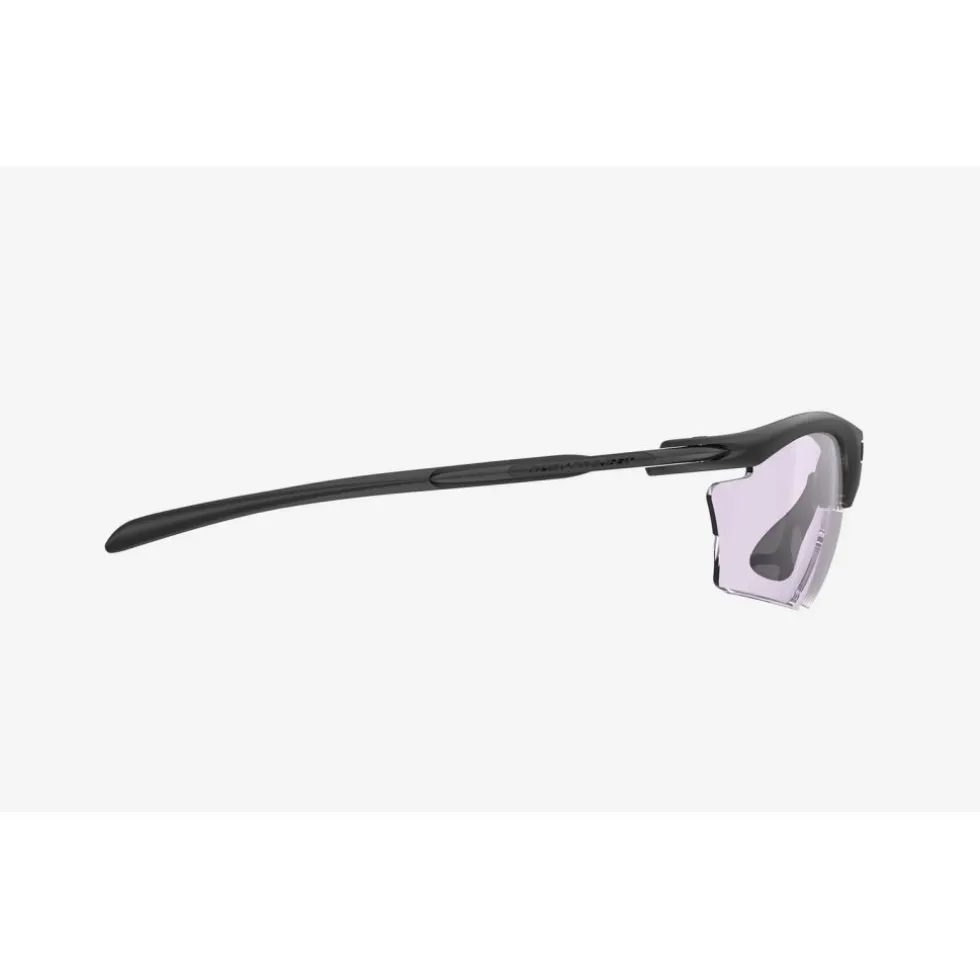 Rudy Project Rydon Slim Bril Vrouwen - Total Black Matte - ImpactX™ Photochromic 2 Laser Purple
