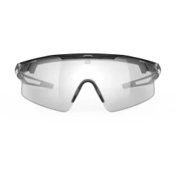 Mtb-Brillen|Racefietsbrillen < Rudy Project Turbolence Bril - Crystal Ash - ImpactX™ Photochromic 2 Laser Black
