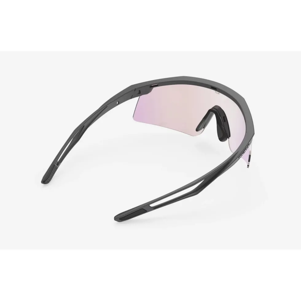 Rudy Project Turbolence Bril - Charcoal Matte - ImpactX™ Photochromic 2 Red