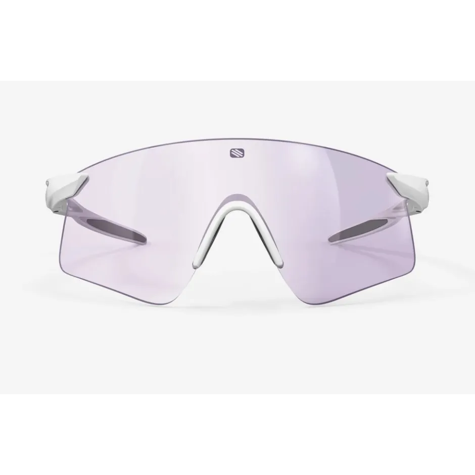 Mtb-Brillen|Racefietsbrillen < Rudy Project Astral Sphere Bril - White Gloss - ImpactX™ Photochromic 2 Laser Purple