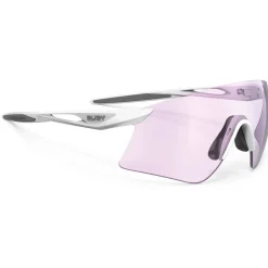 Mtb-Brillen|Racefietsbrillen < Rudy Project Astral Sphere Bril - White Gloss - ImpactX™ Photochromic 2 Laser Purple