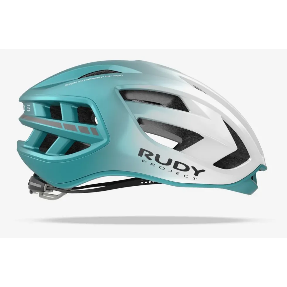 Rudy Project Egos Helm - Pearl/Emerald Metal - Matte
