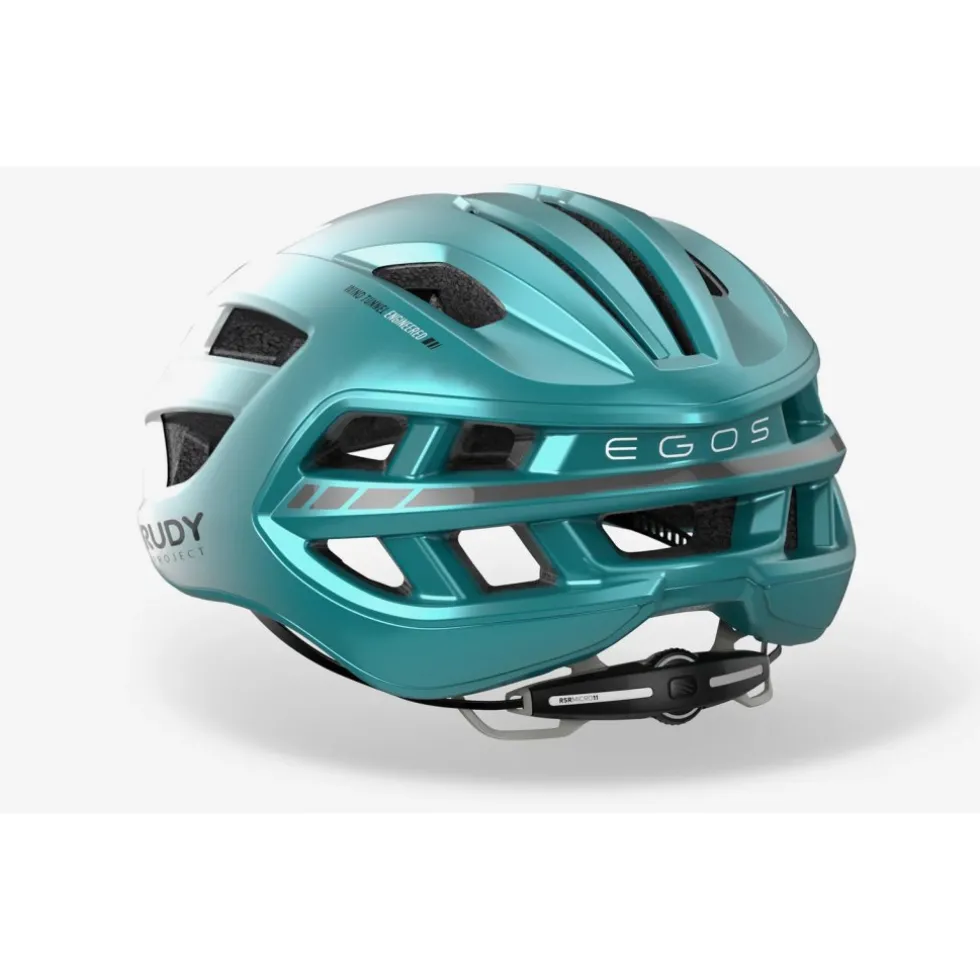 Rudy Project Egos Helm - Pearl/Emerald Metal - Matte