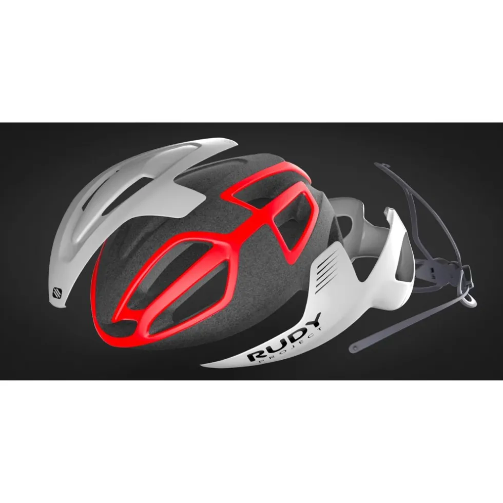 Rudy Project Egos Helm - Pearl/Emerald Metal - Matte