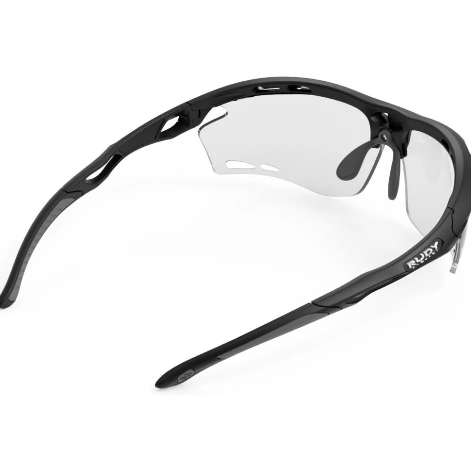 Racefietsbrillen < Rudy Project Propulse Bril - Photochromic Lens - Matte Black/ImpactX 2 Black