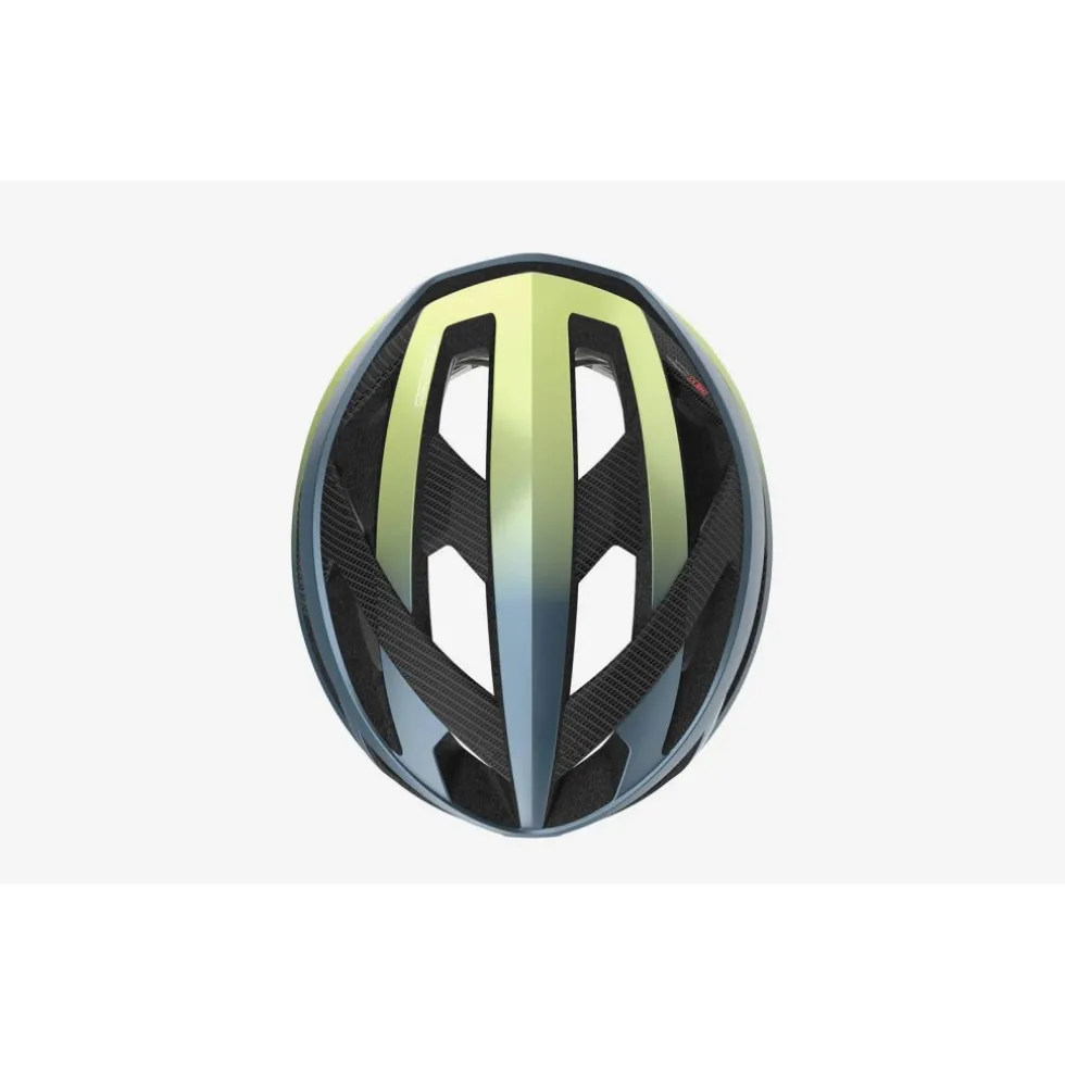 Rudy Project Rebel Helm - Blue Avio/Apple Green Metal - Matte