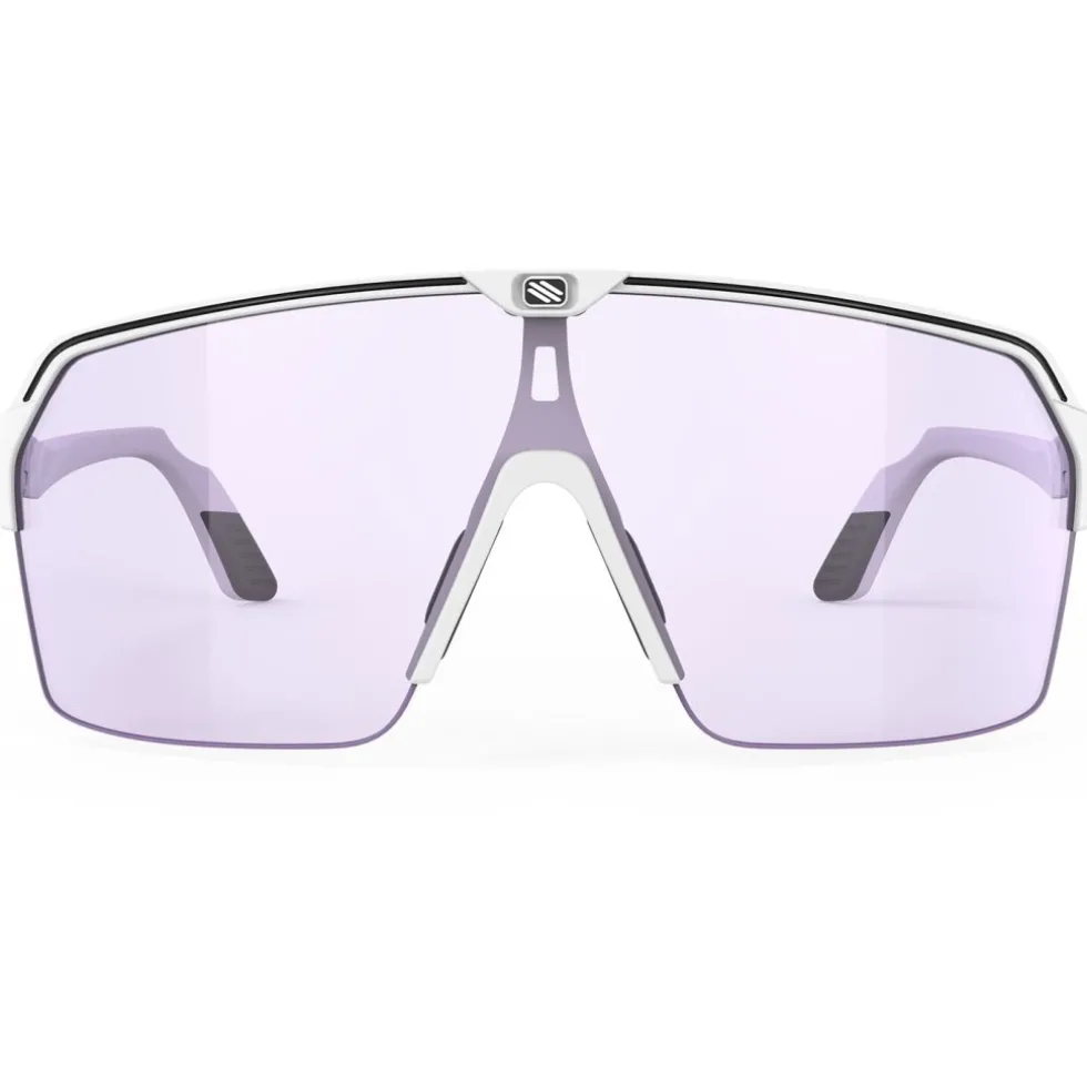Rudy Project Spinshield Air Bril - Photochromic Lens - White Matte/ImpactX 2 Laser Purple