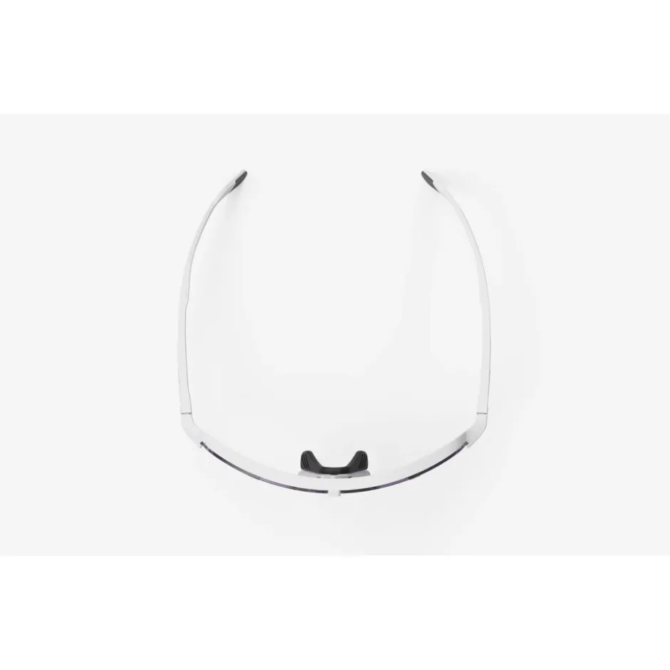 Mtb-Brillen|Racefietsbrillen < Rudy Project Spinshield Pro Bril - White Gloss - ImpactX™ Photochromic 2 Laser Purple