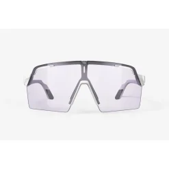 Mtb-Brillen|Racefietsbrillen < Rudy Project Spinshield Pro Bril - White Gloss - ImpactX™ Photochromic 2 Laser Purple