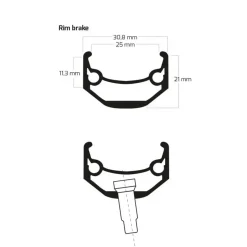 Ryde Andra 40 26" Rim