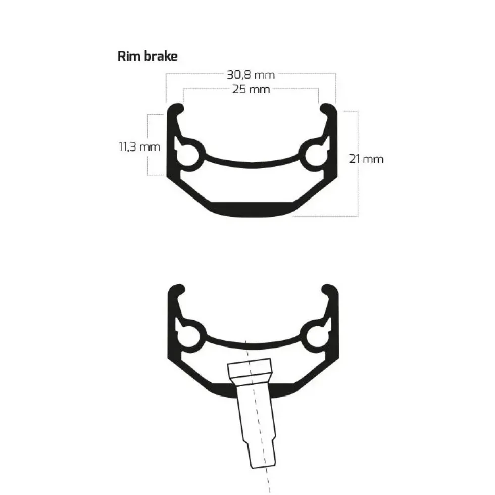 Ryde Andra 40 28" Rim