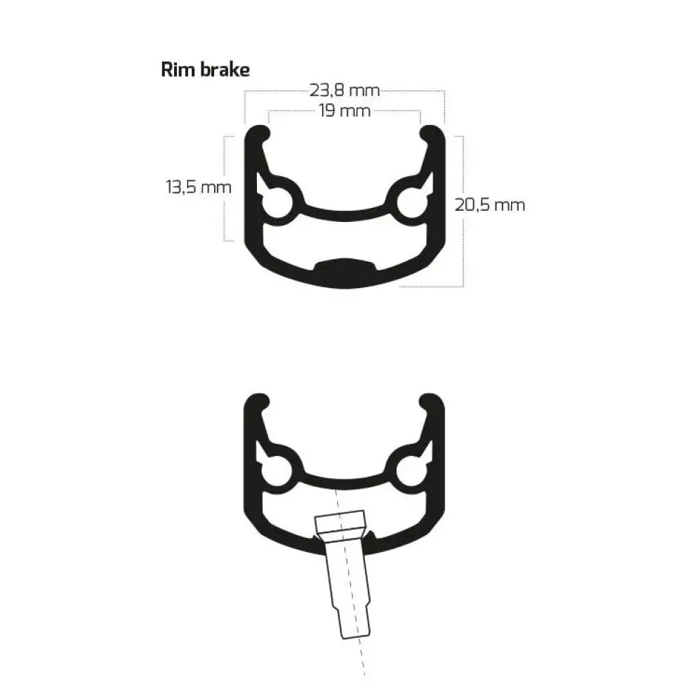 Ryde Andra 30 - 28" Rim