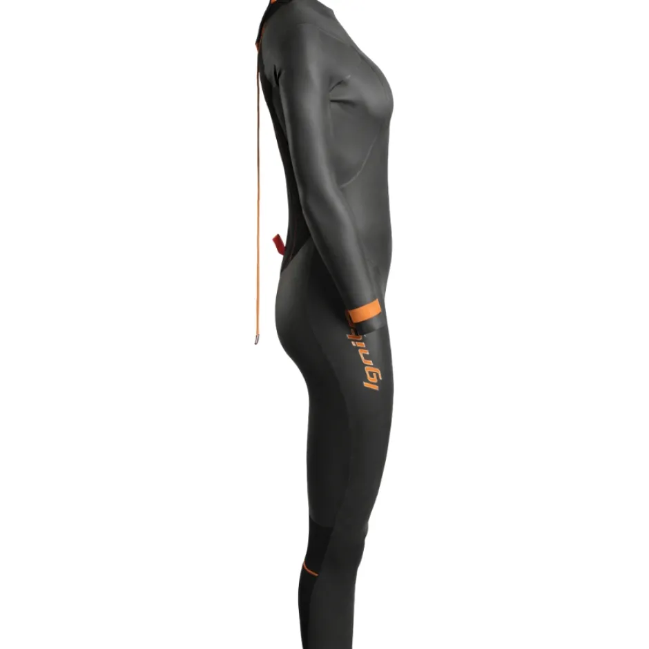 Neopreen Kleding|Neopreen Kleding < sailfish Ignite 3 Wetsuit voor dames - black/orange