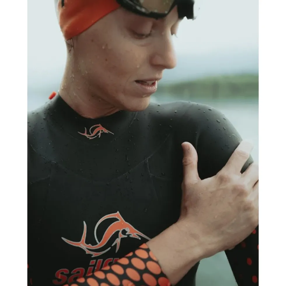 sailfish Ignite 2 Wetsuit Dames - zwart/oranje