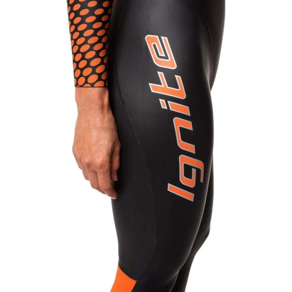sailfish Ignite 2 Wetsuit Dames - zwart/oranje