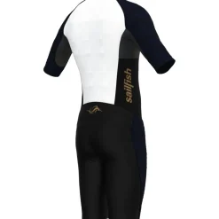 Trisuits|Trisuits < sailfish Aerouit Pro 3 Triuit Heren - dark bue/white