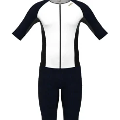Trisuits|Trisuits < sailfish Aerouit Pro 3 Triuit Heren - dark bue/white