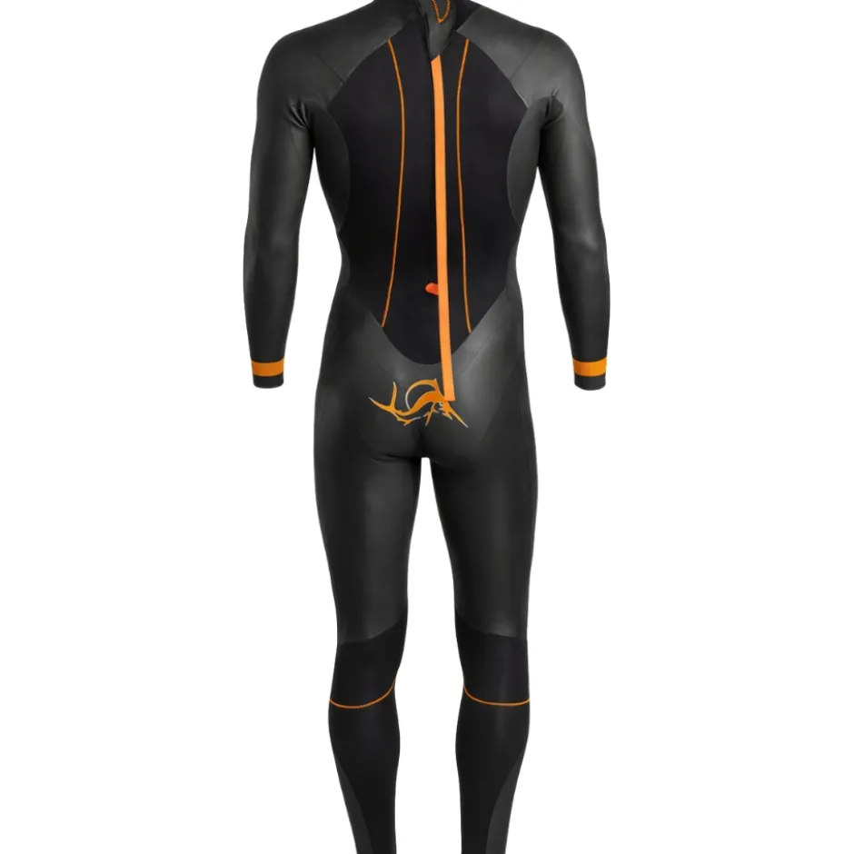 Neopreen Kleding|Neopreen Kleding < sailfish Ignite 3 Wetuit voor heren - back/orange
