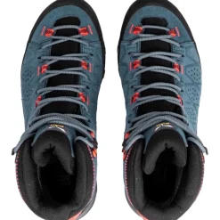 Wandelschoenen|Wandelschoenen < Salewa Alp Trainer 2 Mid GTX Wandelboots Dames - java blue/fluo coral 8760