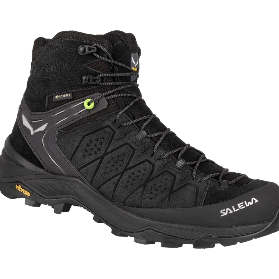 Salewa Alp Trainer 2 Mid GTX Wandelboots Heren - zwart/zwart 0971