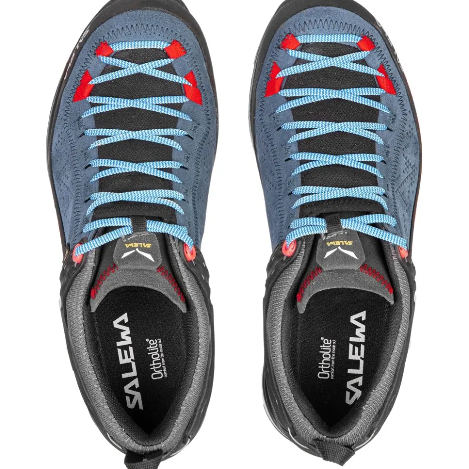 Wandelschoenen|Wandelschoenen < Salewa Mountain Trainer 2 GTX Wandelschoenen Dames - dark denim/fluo coral 8679