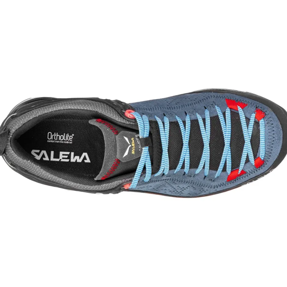 Wandelschoenen|Wandelschoenen < Salewa Mountain Trainer 2 GTX Wandelschoenen Dames - dark denim/fluo coral 8679