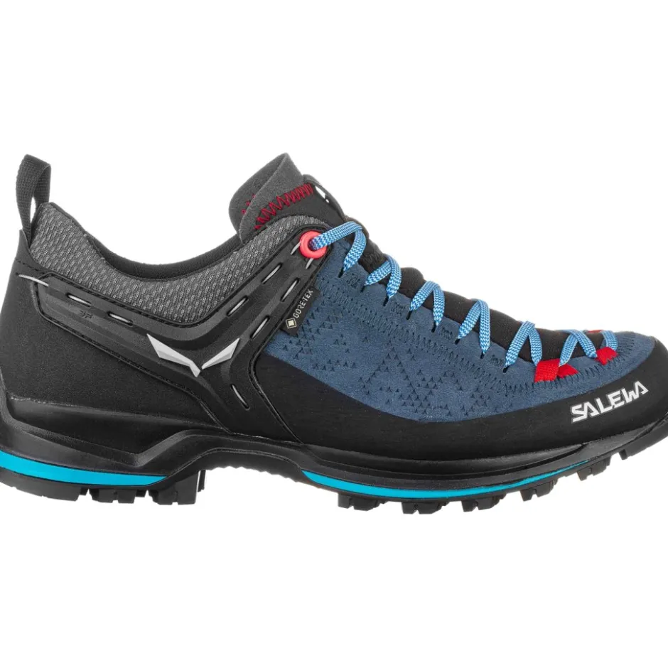 Wandelschoenen|Wandelschoenen < Salewa Mountain Trainer 2 GTX Wandelschoenen Dames - dark denim/fluo coral 8679