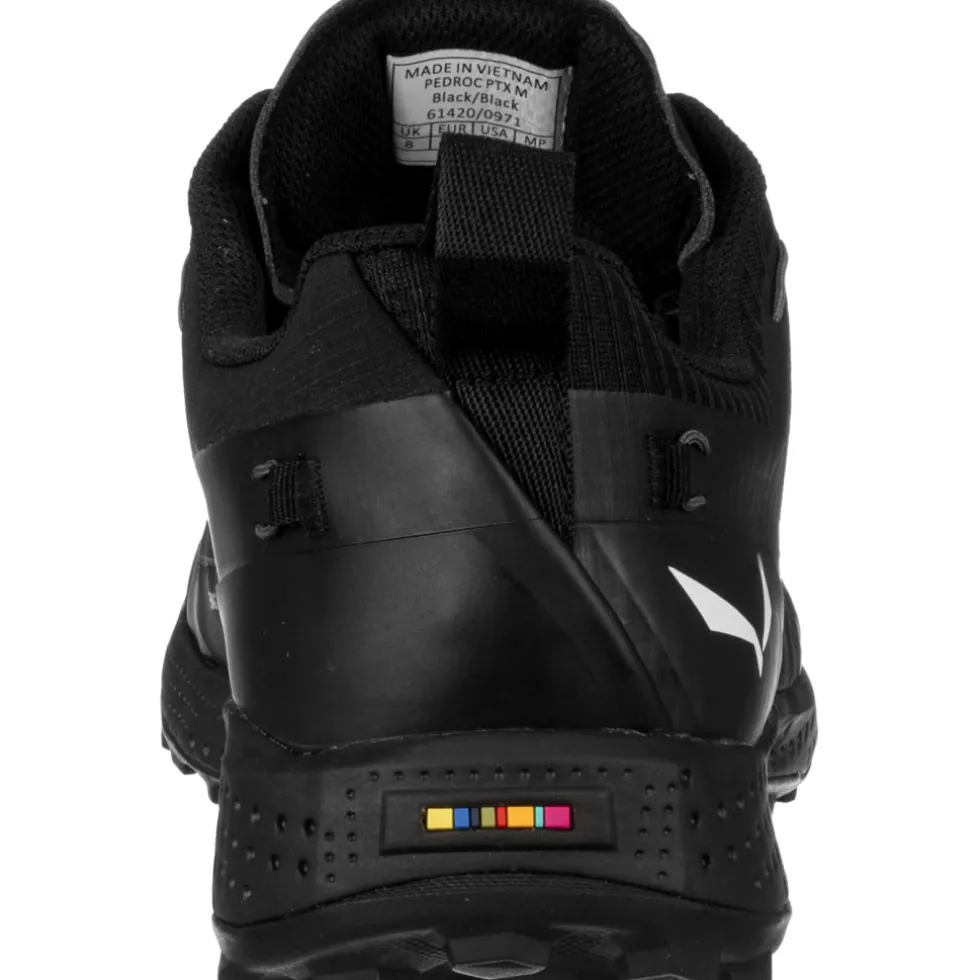 Salewa Pedroc Powertex Wandelschoenen Heren - zwart/zwart 971