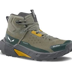 Salewa Pedroc 2 Leather Mid Powertex Wandelschoenen Heren - faded green/dark olive 5056
