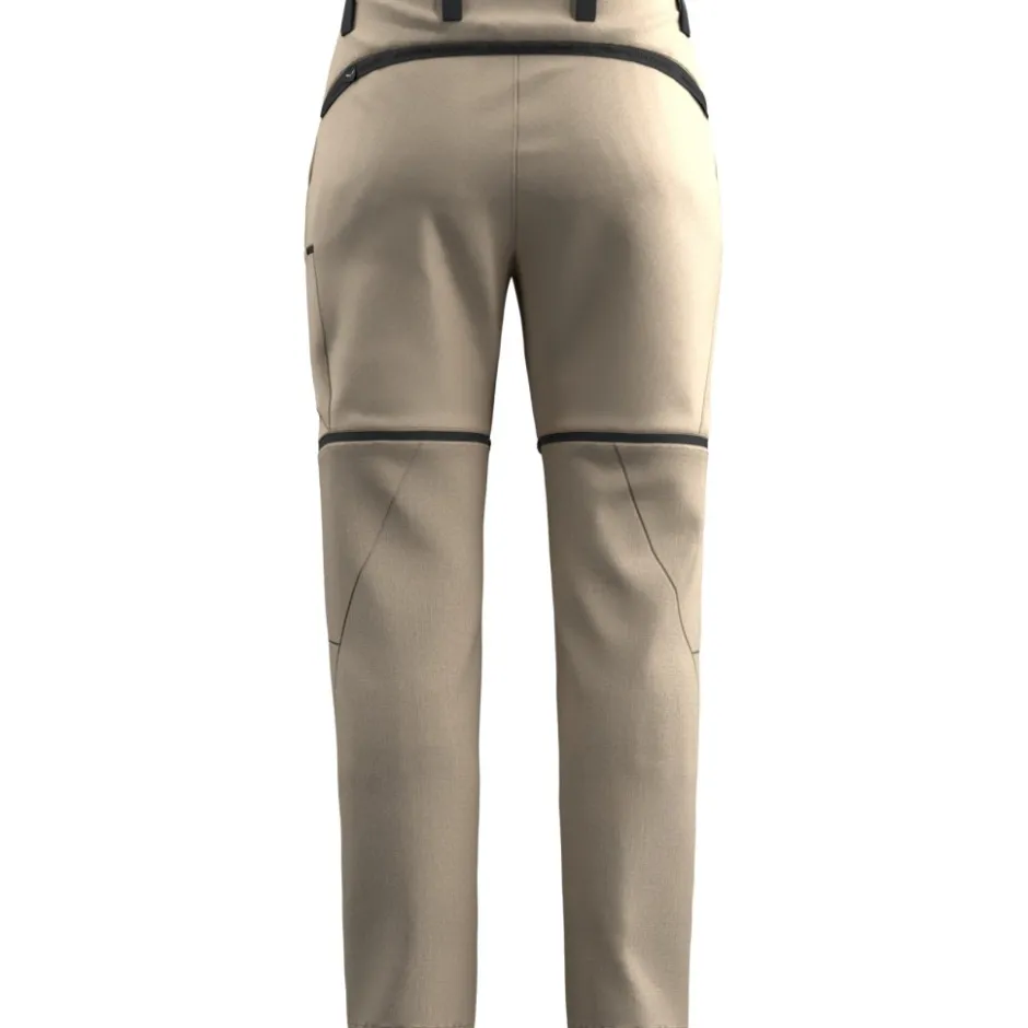 Broeken & Rokken < Salewa Puez Hemp/Durastretch 2in1 Broek Dames - quicksand 7180