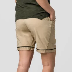 Broeken & Rokken < Salewa Puez Hemp/Durastretch 2in1 Broek Dames - quicksand 7180